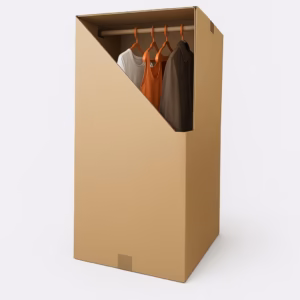 Carton Penderie 25 cintres / 300 Litres